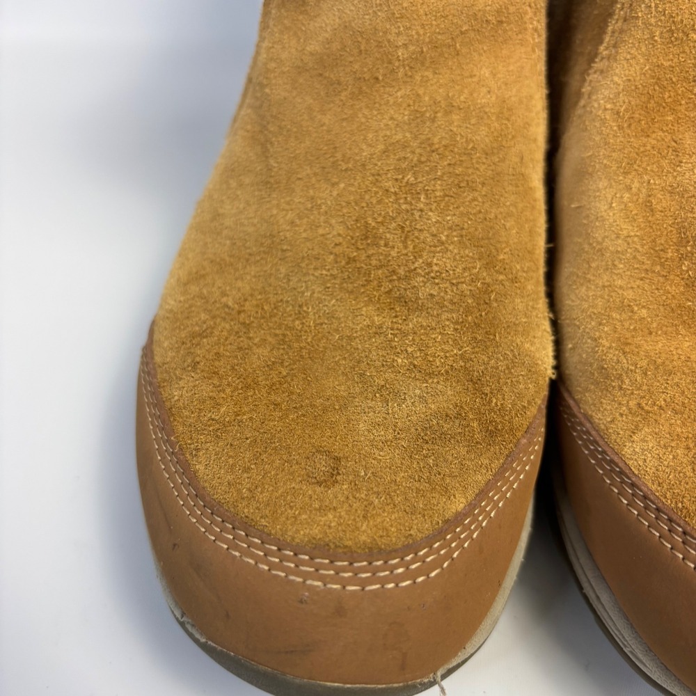 EASY SPIRIT Womens Brown Water Resistant Elk Round Toe Wedge Zip-Up Winter 9M - Picture 6 of 11
